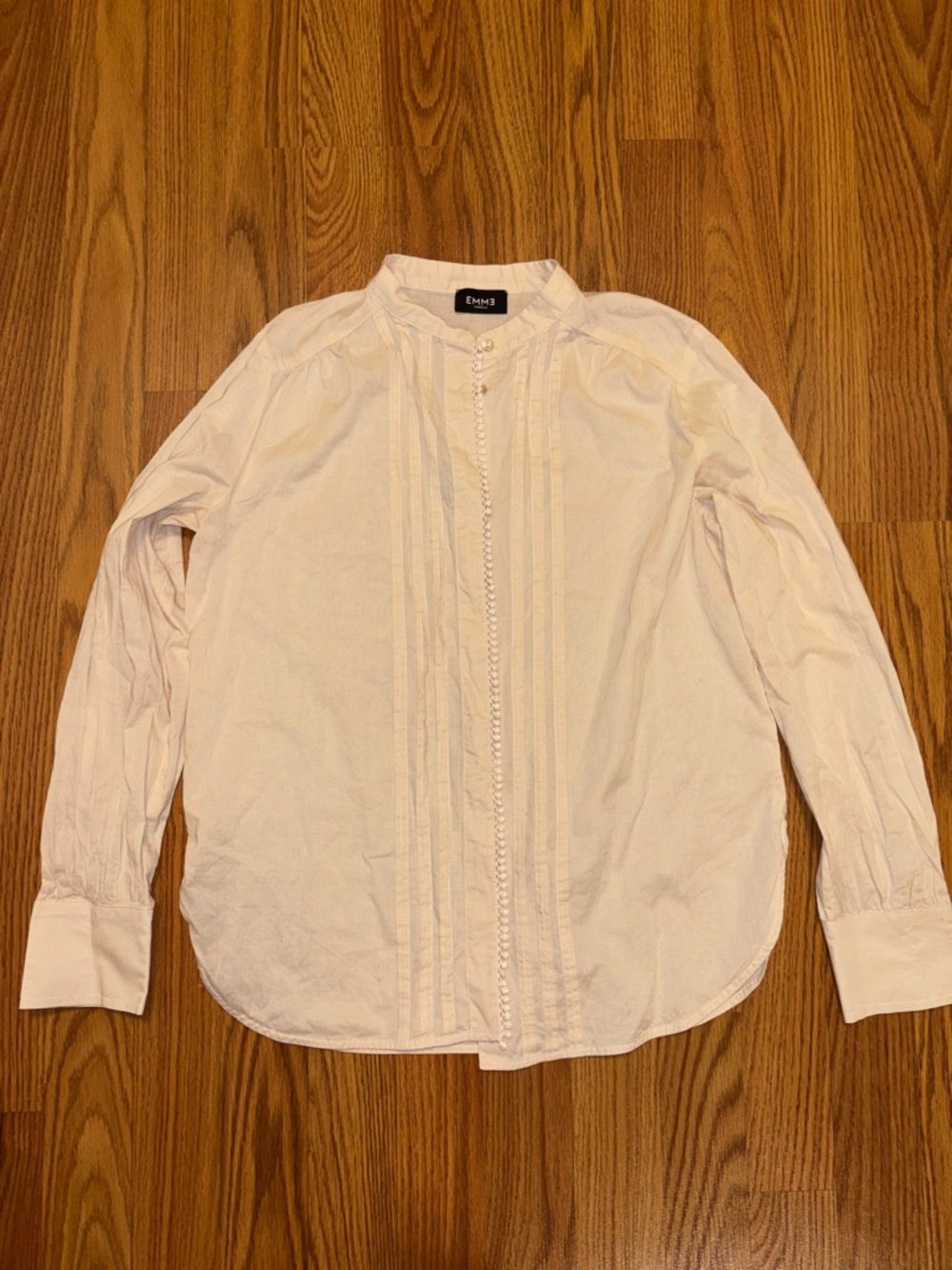 EMME by Marella Ivory Passementerie-Detail Blouse – Feminine Button-Up